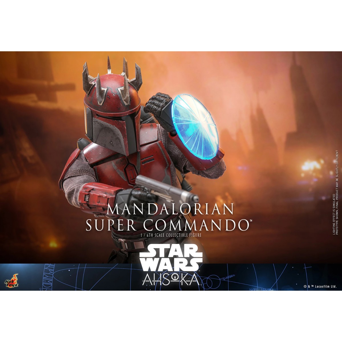 Hot Toys Star Wars - AHSOKA - Mandalorian Super Commando - 1/6