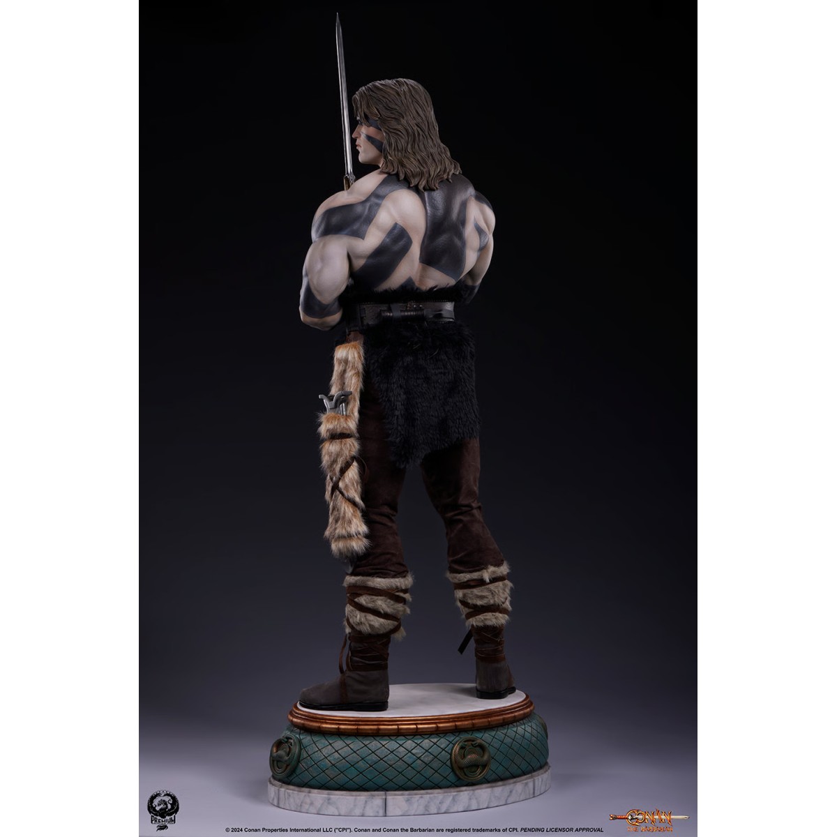 PCS Collectibles - CONAN WARPAINT 1/2 scale statue