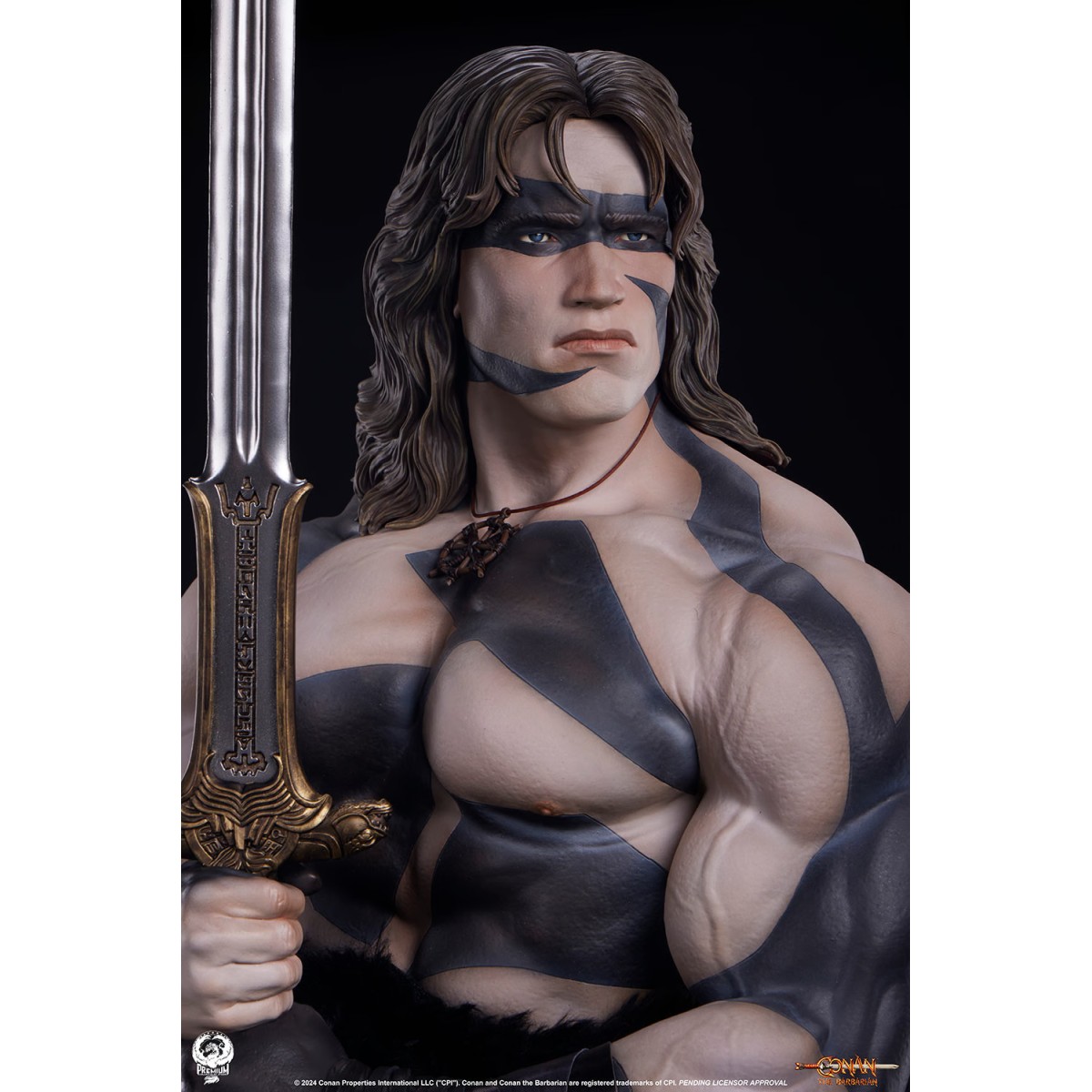 PCS Collectibles - CONAN WARPAINT 1/2 scale statue