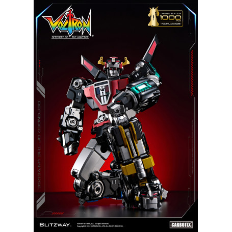 Blitzway - BLACK VOLTRON - Voltron: Defender of the Universe Actionfigur Carbotix