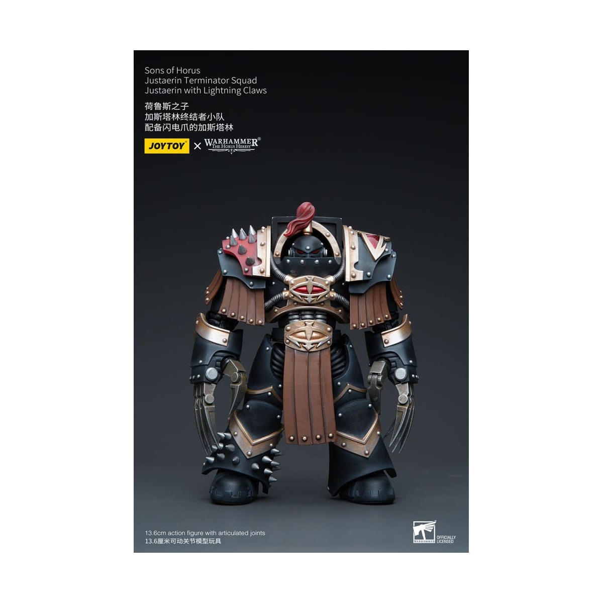 JoyToy - Sons of Horus - Justaerin Terminator Squad - Justaerin with Lightning Claws 1/18 - The Horus Heresy