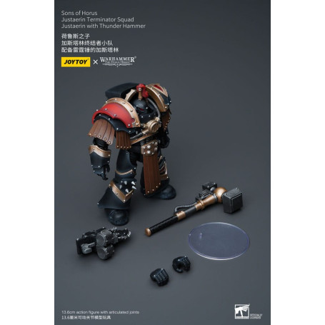 JoyToy - Sons of Horus - Justaerin Terminator Squad - Justaerin with Thunder Hammer 1/18 - The Horus Heresy