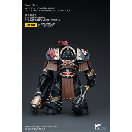 JoyToy - Sons of Horus - Justaerin Terminator Squad - Justaerin mit Multi-Melta und Power Maul 1/18 - The Horus Heresy
