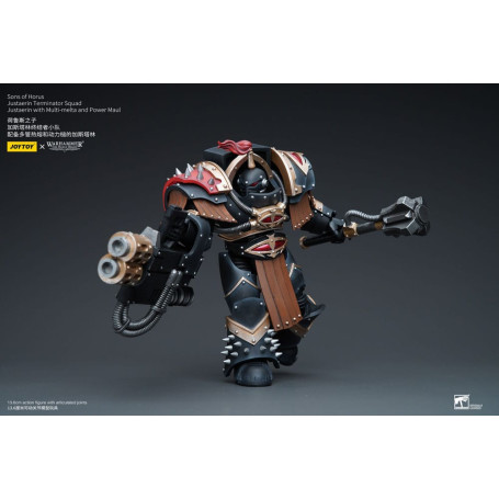JoyToy - Sons of Horus - Justaerin Terminator Squad - Justaerin mit Multi-Melta und Power Maul 1/18 - The Horus Heresy