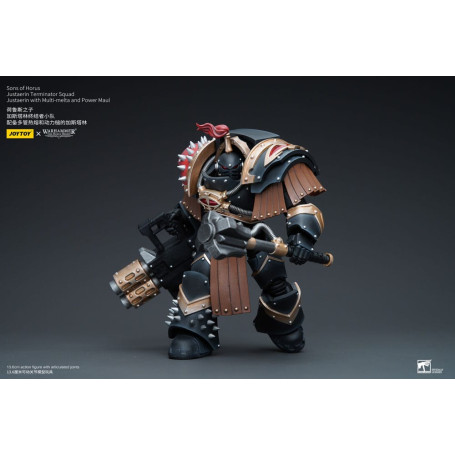 JoyToy - Sons of Horus - Justaerin Terminator Squad - Justaerin mit Multi-Melta und Power Maul 1/18 - The Horus Heresy