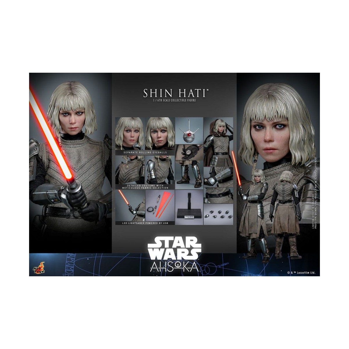 Hot Toys Star Wars - SHIN HATI - Ahsoka Tano 1/6