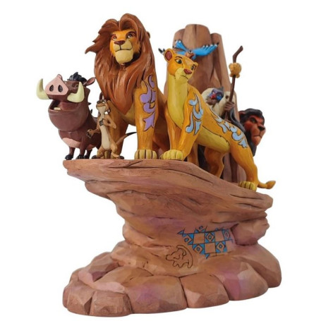 Enesco Disney Tradition by Jim Shore - Der König der Löwen "Carved in Stone" - 30th anniversary