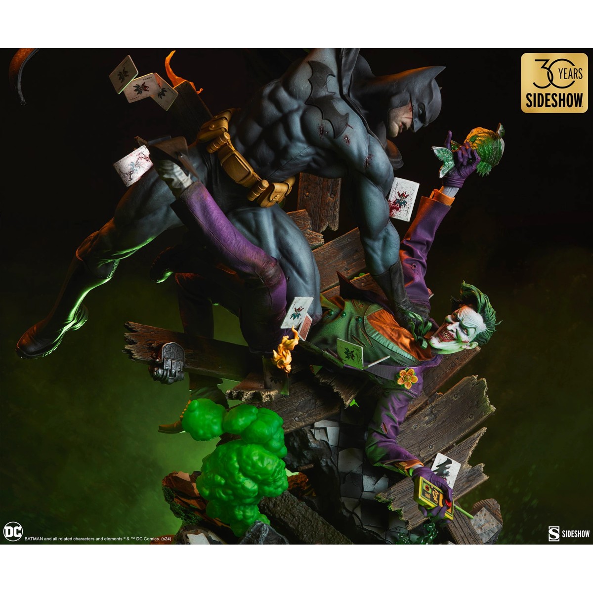 Sideshow 30 years - Dc Comics - Batman vs The Joker: Eternal Enemies Premium Format 1/4