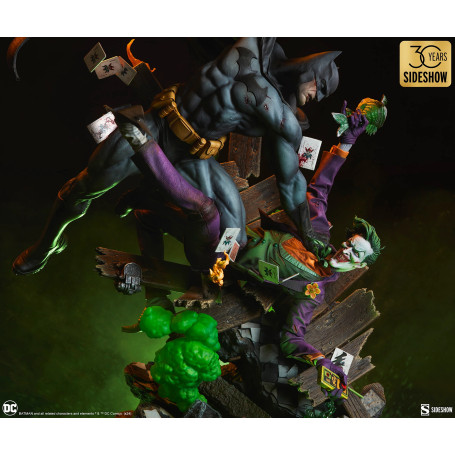Sideshow 30 years - Dc Comics - Batman vs The Joker: Eternal Enemies Premium Format 1/4