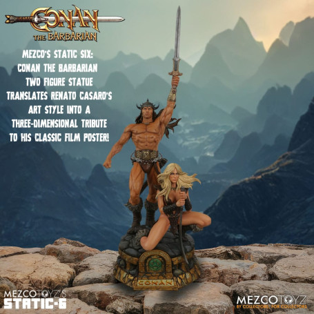 Mezco - Static 6 - Conan the Barbarian (1982) 1/6 Statue