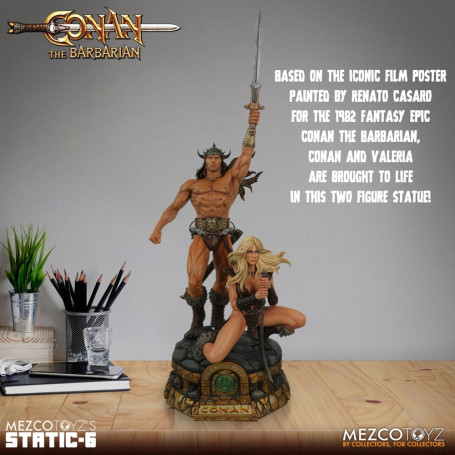 Mezco - Static 6 - Conan the Barbarian (1982) 1/6 Statue