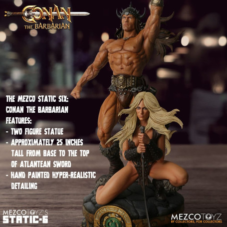 Mezco - Static 6 - Conan the Barbarian (1982) 1/6 Statue