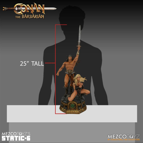 Mezco - Static 6 - Conan the Barbarian (1982) 1/6 Statue