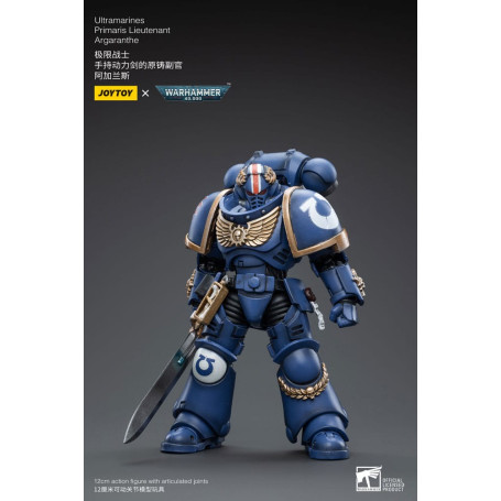 JoyToy - Space Marines - Ultramarines - Primaris Leutnant Argaranthe 1/18 - Warhammer 40K