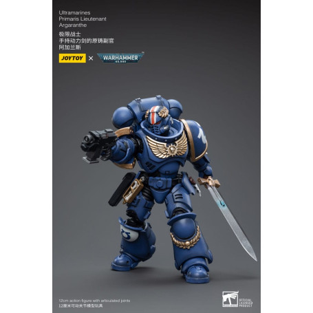 JoyToy - Space Marines - Ultramarines - Primaris Leutnant Argaranthe 1/18 - Warhammer 40K