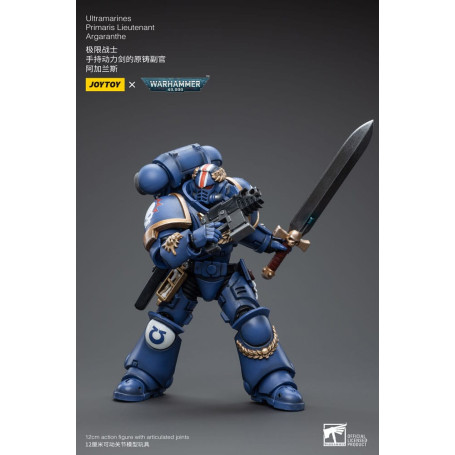 JoyToy - Space Marines - Ultramarines - Primaris Leutnant Argaranthe 1/18 - Warhammer 40K
