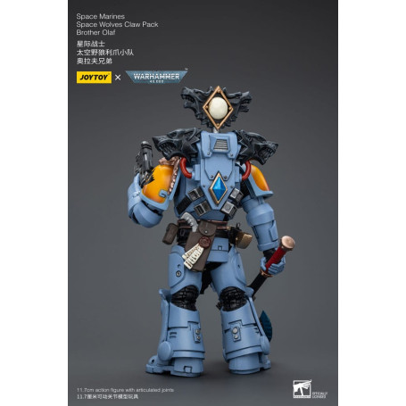 JoyToy Space Marines - Space Wolves - Claw Pack Brother Olaf 1/18 - Warhammer 40K