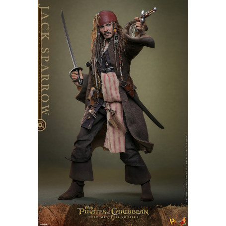 Hot Toys Pirates of the Caribbean - Jack Sparrow Sammleredition - Dead Men Tell No Tales