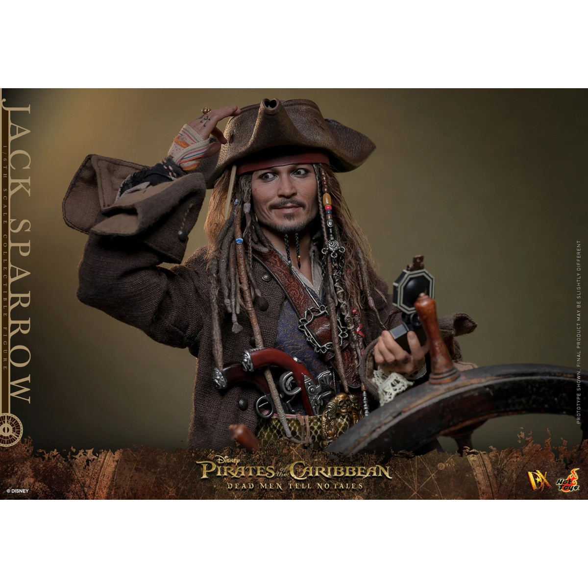 Hot Toys Pirates of the Caribbean - Jack Sparrow Sammleredition - Dead Men Tell No Tales