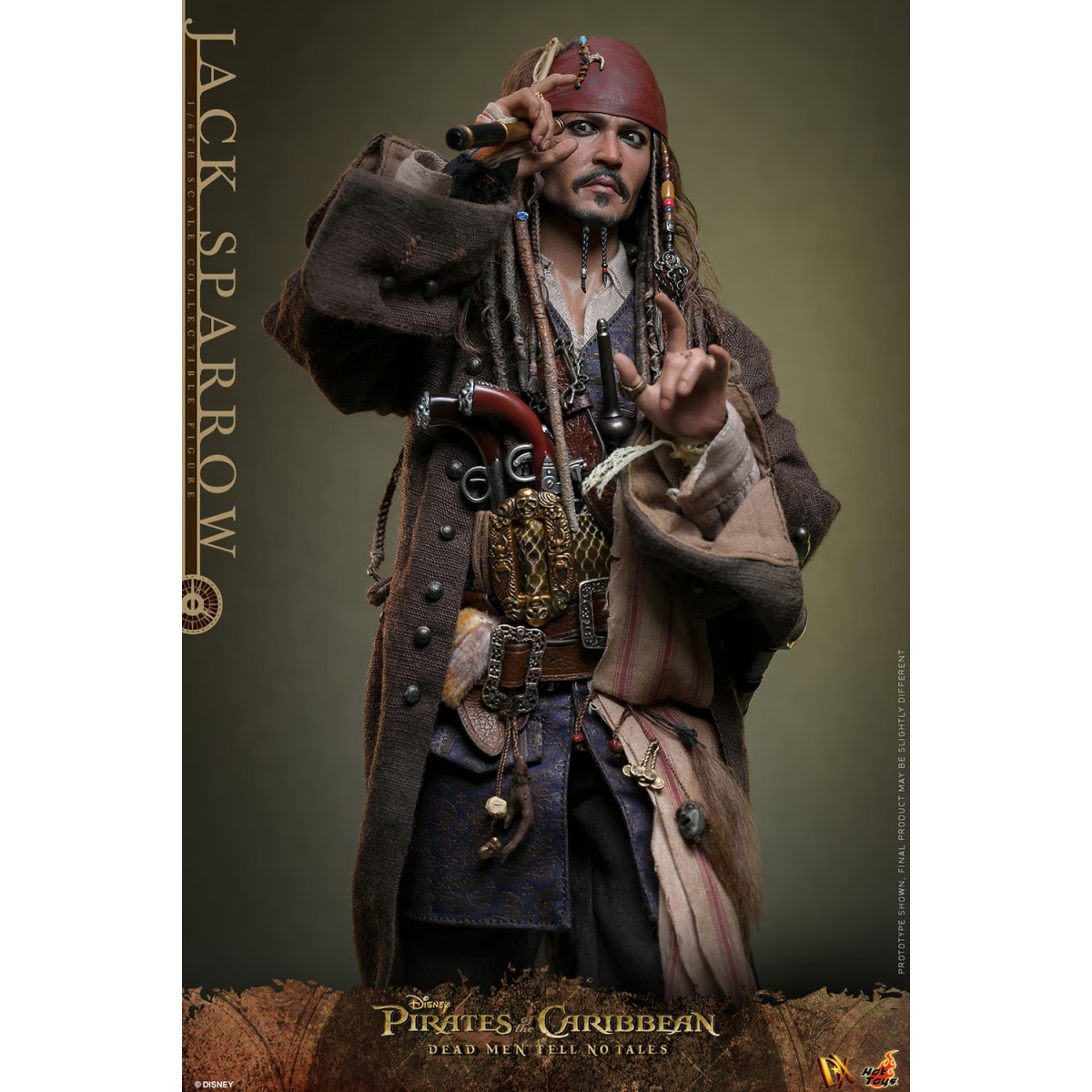 Hot Toys Pirates of the Caribbean - Jack Sparrow Sammleredition - Dead Men Tell No Tales