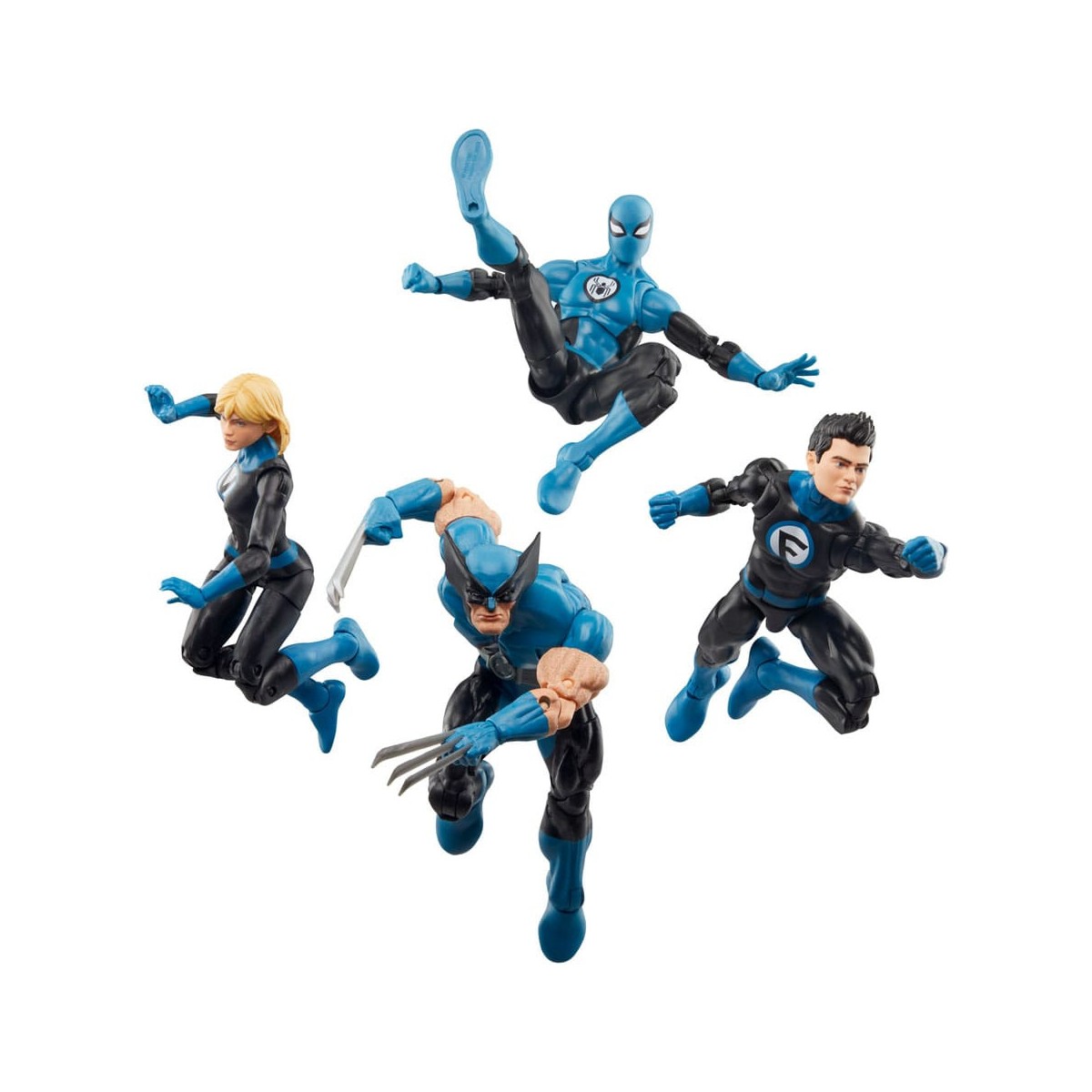Marvel Legends - Wolverine und Spider-Man - Fantastic Four 2 pack