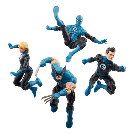 Marvel Legends - Wolverine und Spider-Man - Fantastic Four 2 pack