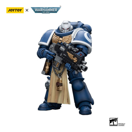JoyToy - Space Marines - Ultramarines - Sternguard Veteran with Bolt Rifle 1/18 - Warhammer 40K