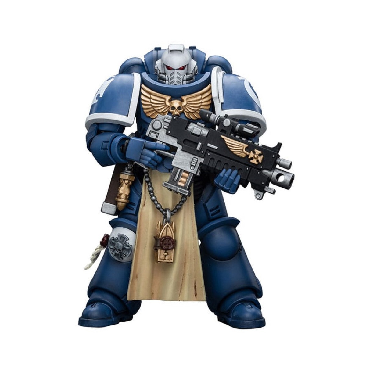 JoyToy - Space Marines - Ultramarines - Sternguard Veteran with Bolt Rifle 1/18 - Warhammer 40K
