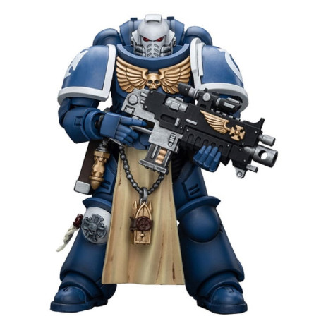 JoyToy - Space Marines - Ultramarines - Sternguard Veteran with Bolt Rifle 1/18 - Warhammer 40K