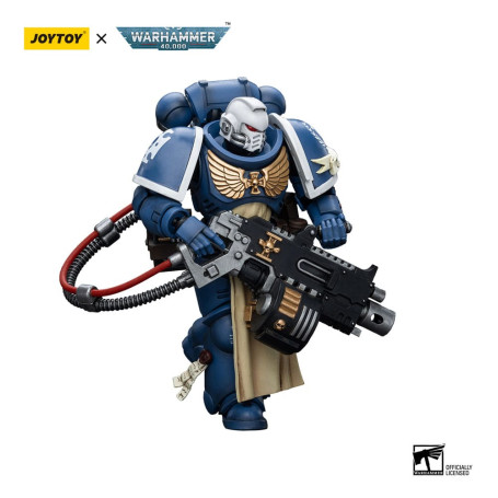 JoyToy - Space Marines - Ultramarines - Sternguard Veteran with Heavy Bolter 1/18 - Warhammer 40K