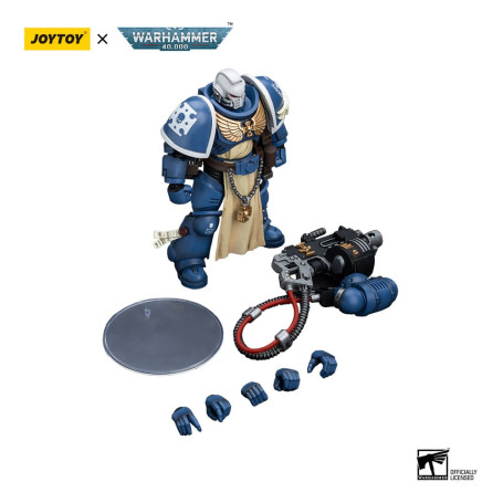 JoyToy - Space Marines - Ultramarines - Sternguard Veteran with Heavy Bolter 1/18 - Warhammer 40K