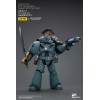JoyToy Space Marines - Sons of Horus - MKIV Tactical Squad Sergeant with Power Sword 1/18 - Warhammer 40K