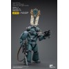 JoyToy Space Marines - Sons of Horus - MKIV Tactical Squad Legionary with Legion Vexilla 2 1/18 - Warhammer 40K