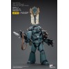JoyToy Space Marines - Sons of Horus - MKIV Tactical Squad Legionary with Legion Vexilla 2 1/18 - Warhammer 40K