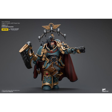JoyToy Space Marines - Sons of Horus - Legion Praetor mit Power Axe 1/18 - The Horus Heresy