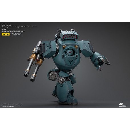 JoyToy Space Marines - Sons of Horus - Contemptor Dreadnought with Gravis Autocannon 1/18 - The Horus Heresy