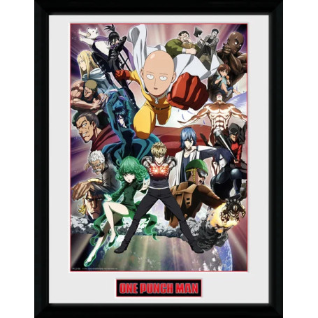 Cadre One Punch Man (Héros et Méchants)