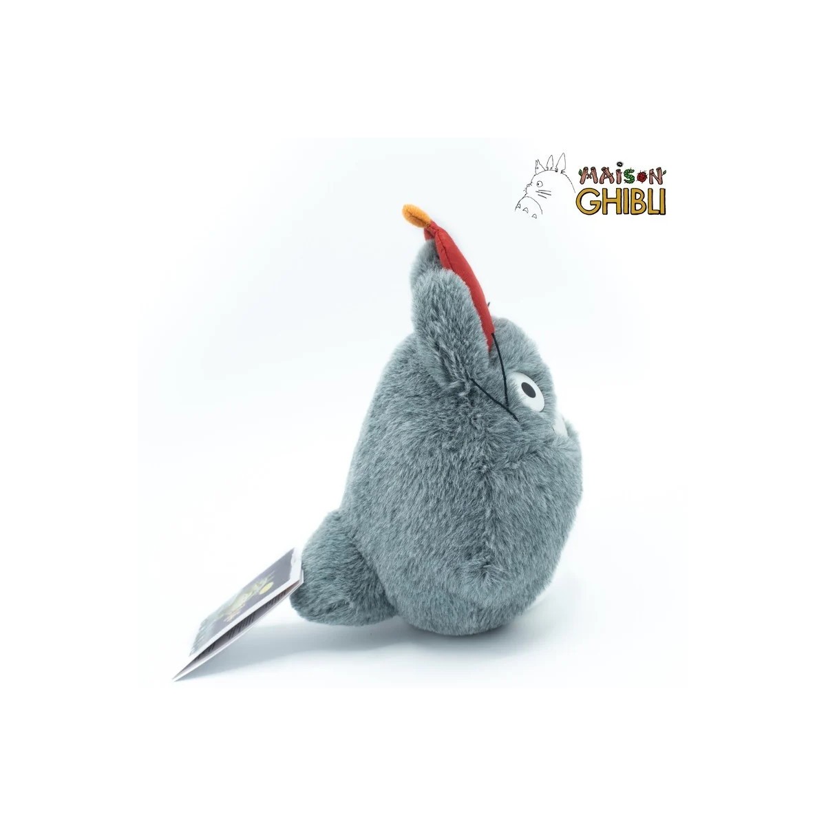 Maison Ghibli Plüschtier Totoro mit Regenschirm Rot - Mein Nachbar Totoro