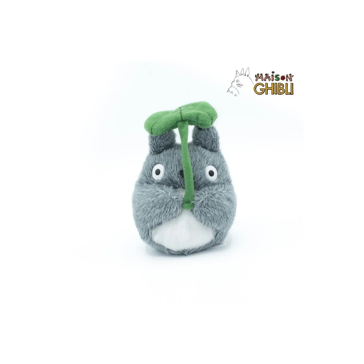 Maison Ghibli Plüschtier Beanbag Totoro Mit Seinem Blatt - Mein Nachbar Totoro
