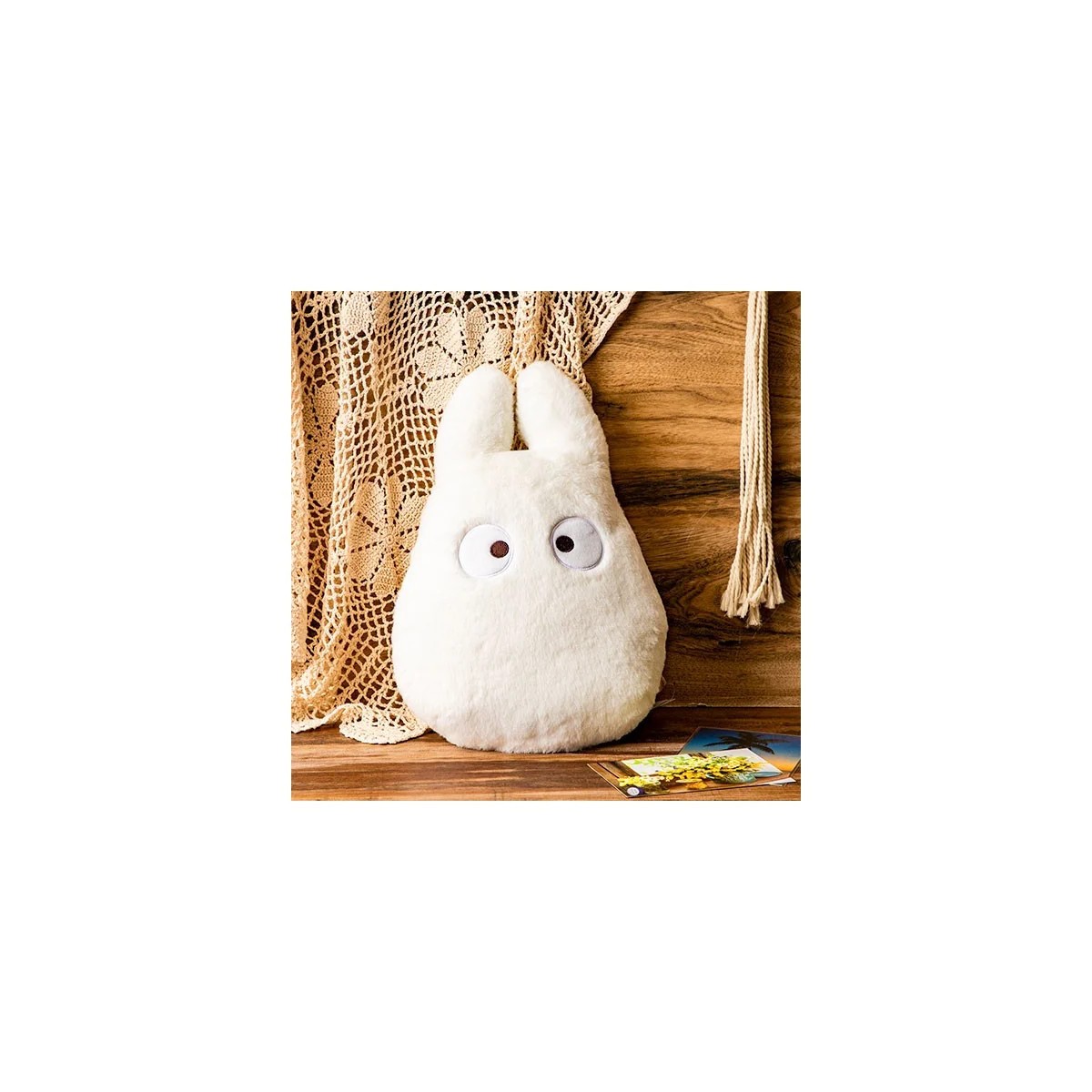 Maison Ghibli Kissen Nakayoshi Totoro Weiß - Mein Nachbar Totoro