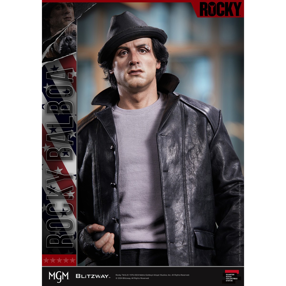 Blitzway Statue 1/4 Hybrid Rocky - Sylvester Stallone