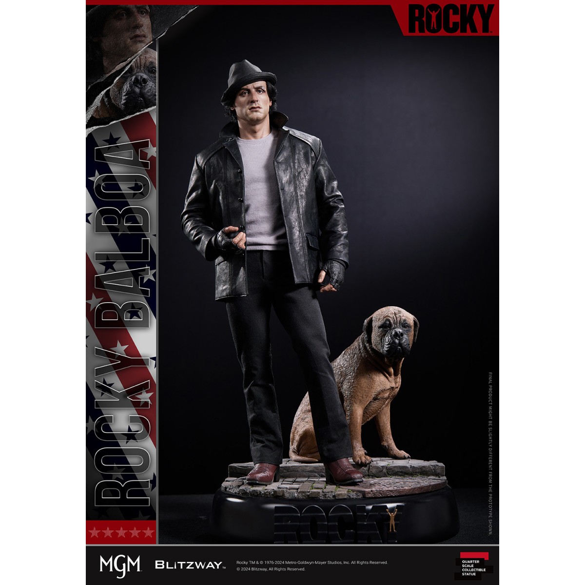 Blitzway Statue 1/4 Hybrid Rocky - Sylvester Stallone