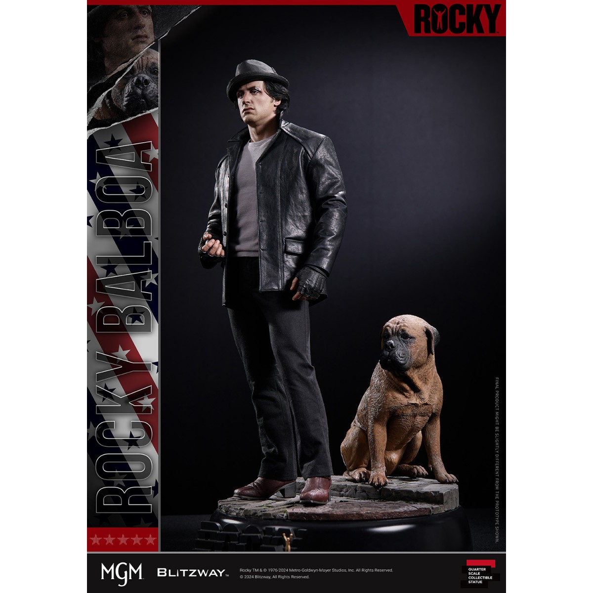 Blitzway Statue 1/4 Hybrid Rocky - Sylvester Stallone