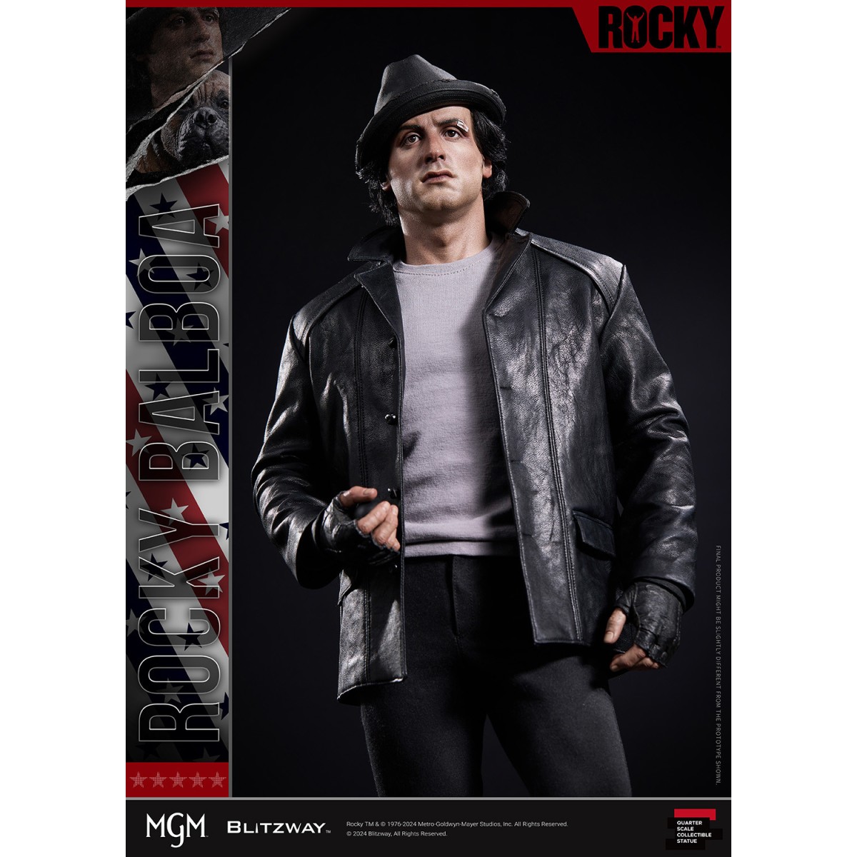 Blitzway Statue 1/4 Hybrid Rocky - Sylvester Stallone