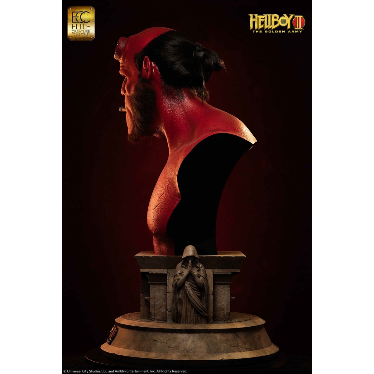 Toynami Elite Creature - HELLBOY BUST 1:1 - Hellboy II