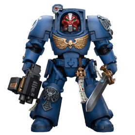 JoyToy - Ultramarines - Terminator Squad Sergeant mit Power Sword und Teleport Homer 1/18 - WH40K
