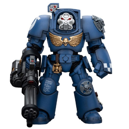 JoyToy Space Marines - Ultramarines - Terminator Squad Terminator with Storm Bolter 1/18 - Warhammer 40K