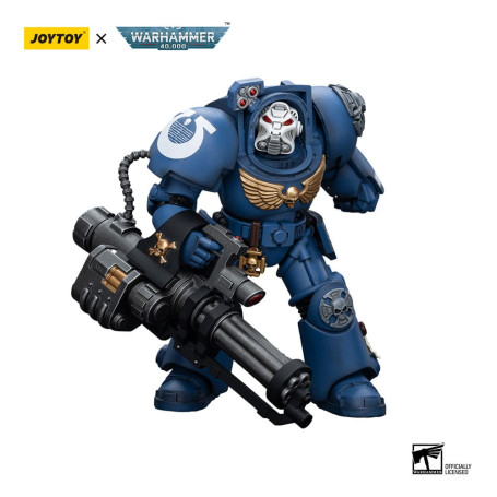 JoyToy Space Marines - Ultramarines - Terminator Squad Terminator with Storm Bolter 1/18 - Warhammer 40K