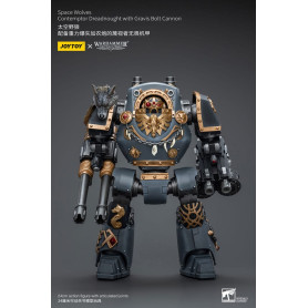 JoyToy Space Marines - Space Wolves - Contemptor Dreadnought with Gravis Bolt Cannon 1/18 - The Horus Heresy