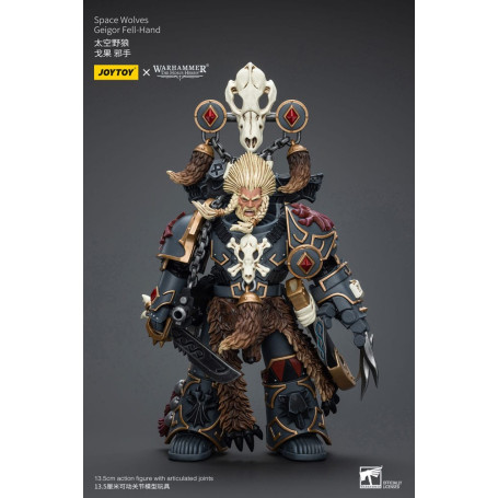 JoyToy Space Marines - Space Wolves - Geigor Fell-Hand - 1/18 - The Horus Heresy